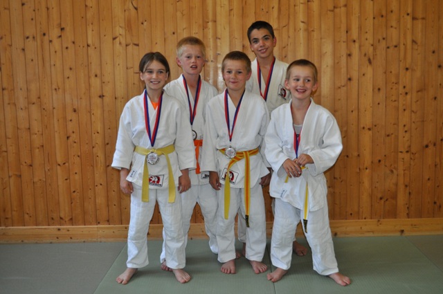 Junge Judokas von Buchs SG